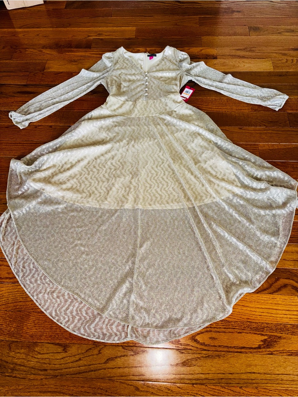 Vince Camuto Gold Sparkle Dress